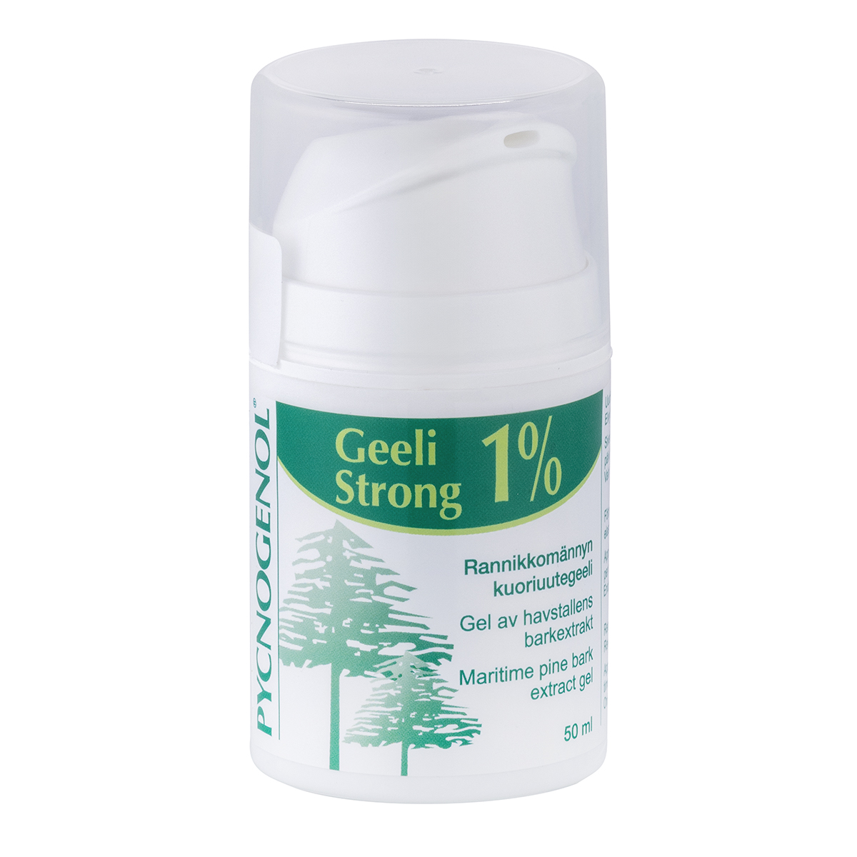 Hankintatukku Pycnogenol Geeli 1% 50 ml muovipurkki